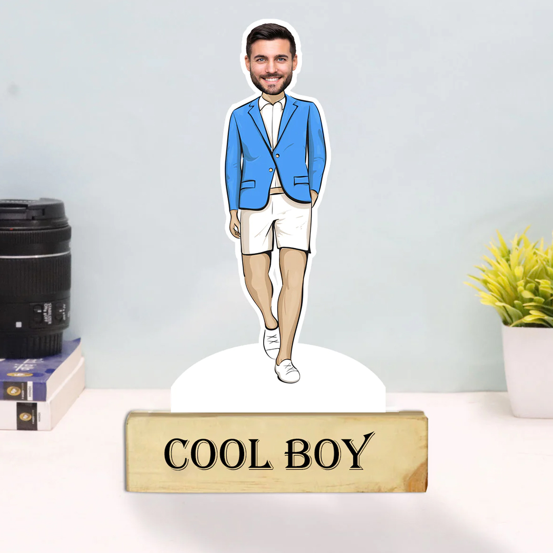 Cool Boy Caricature