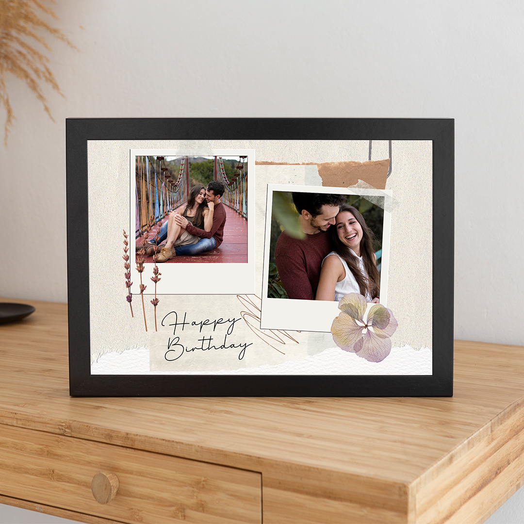 Celebrate in Style Custom Birthday Photo Frame