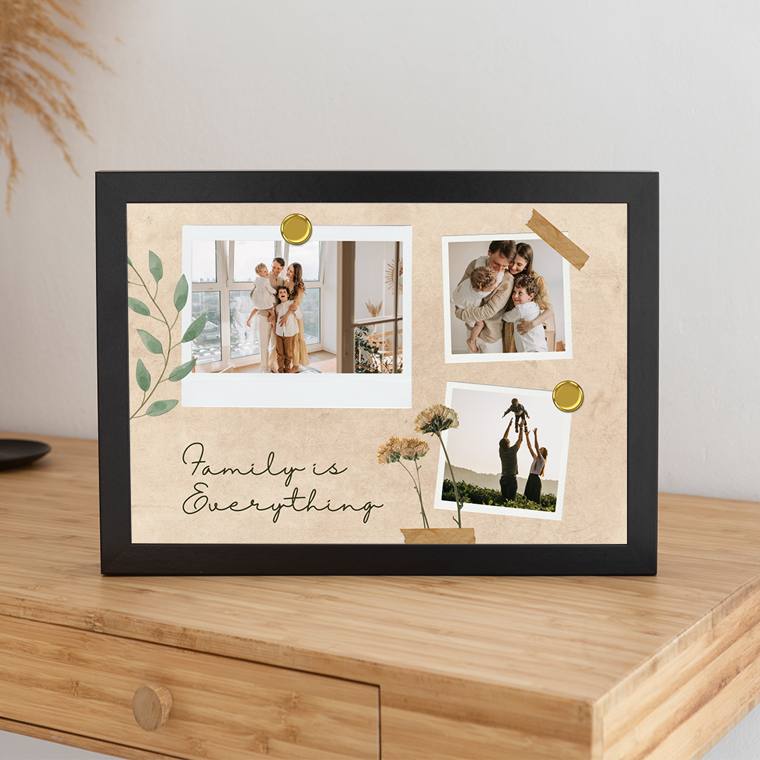 Family Treasured Trio Photo Frame