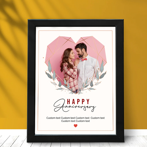 Happy Anniversary Frame