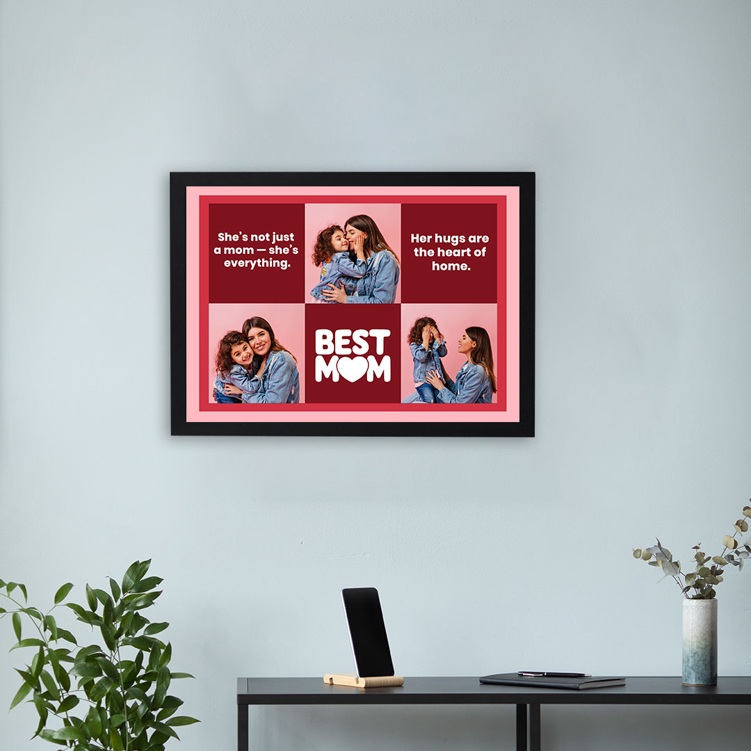 Best Mom Ever – Personalized Photo Frame