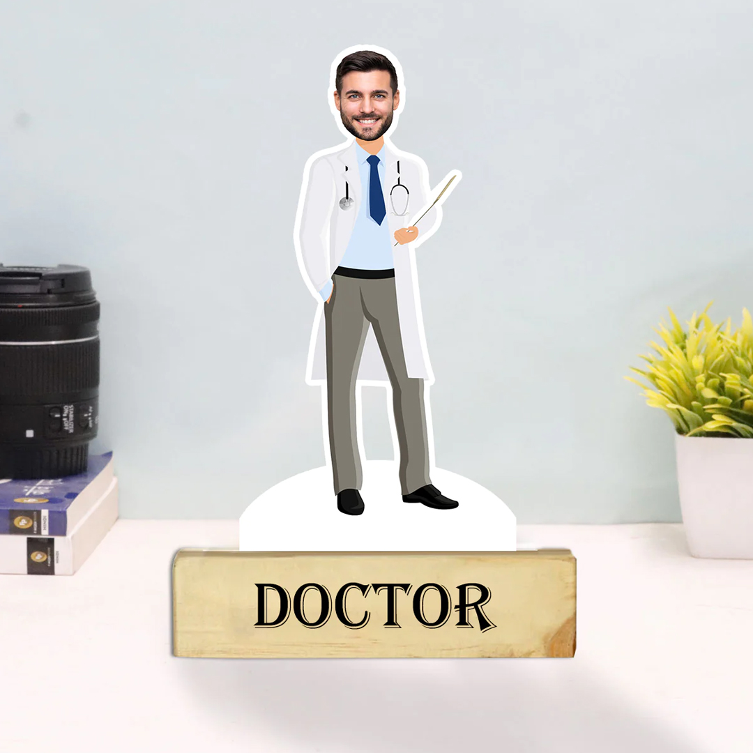 Men Doctor Caricature